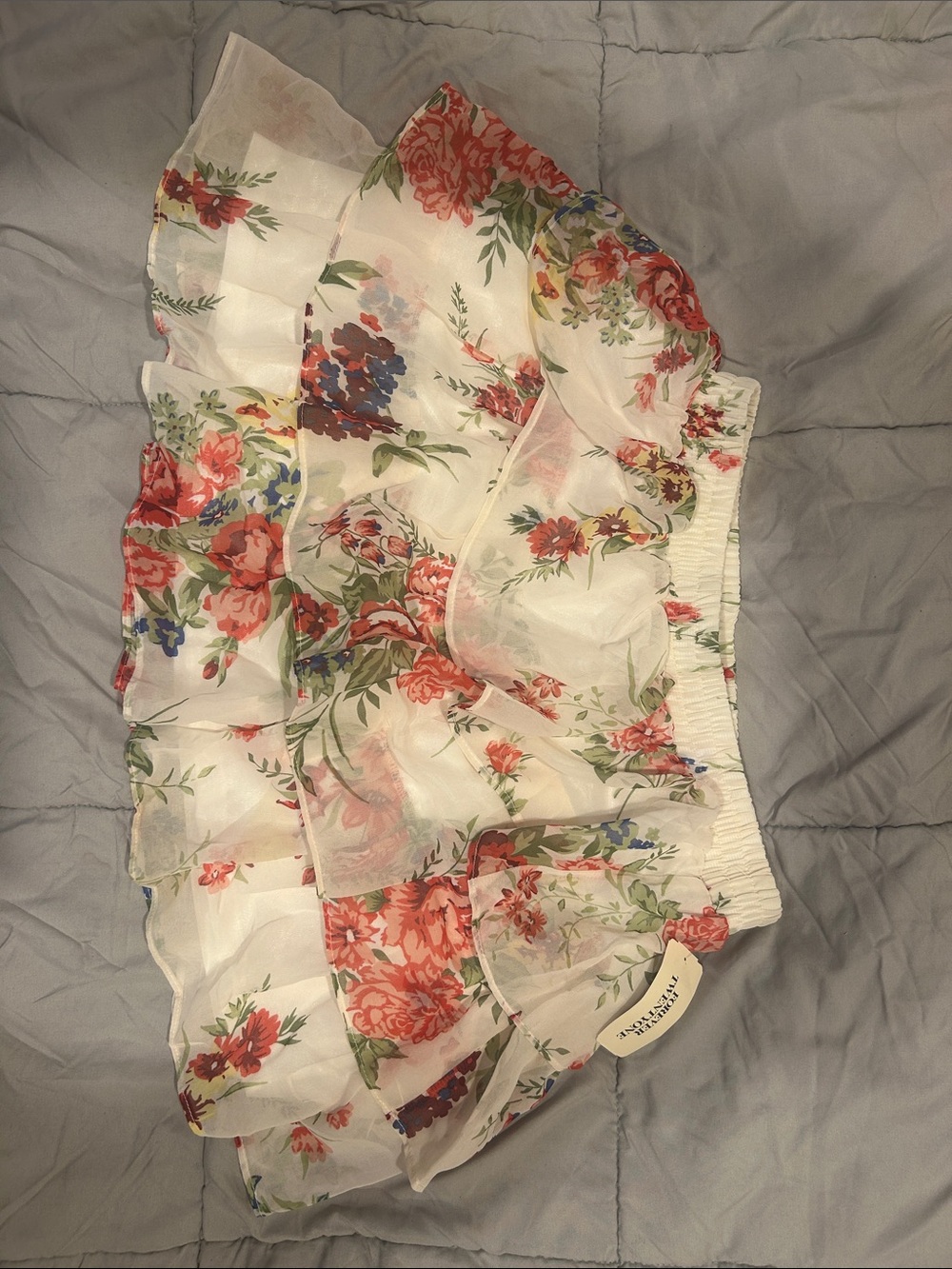 Forever 21 floral skirt